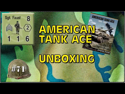 American Tank Ace Unboxing