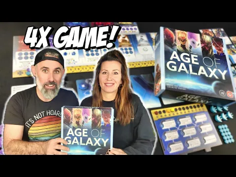 This Board Game Is Seriously Underrated! | Age of Galaxy Playthrough!