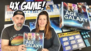 This Board Game Is Seriously Underrated! | Age of Galaxy Playthrough!
