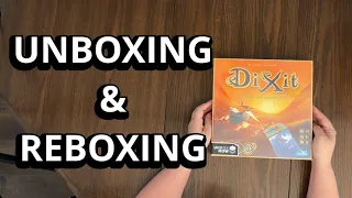 Dixit - A Quick Look with Assembly - Unboxing & Reboxing - What's in the Box?