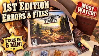 Western Legends Stories - Errors and Fixes - Fix your game in 6min!