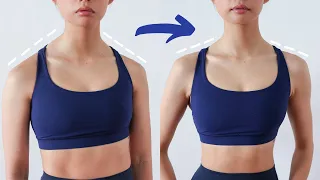 90 degree shoulders workout | Fix rounded shoulders & hunchback