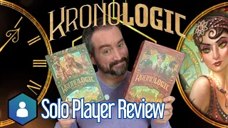 Kronologic - Will these games of deduction tick for you? A Solo Player Review & Tutorial