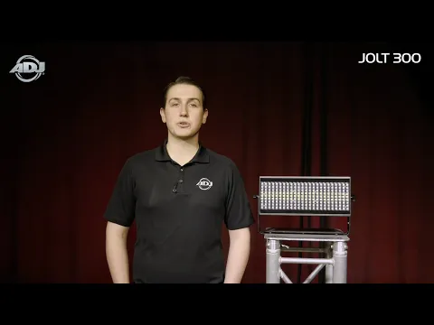 Product video thumbnail for ADJ JOLT 300 144 x 1.5-Watt High Powered LED Strobe Light