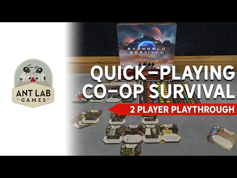 Exoworld Survival Board Game | Playthrough | Review