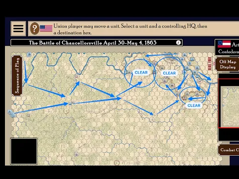 Rebel Fury - Chancellorsville - Union - How to get a Strategic Victory