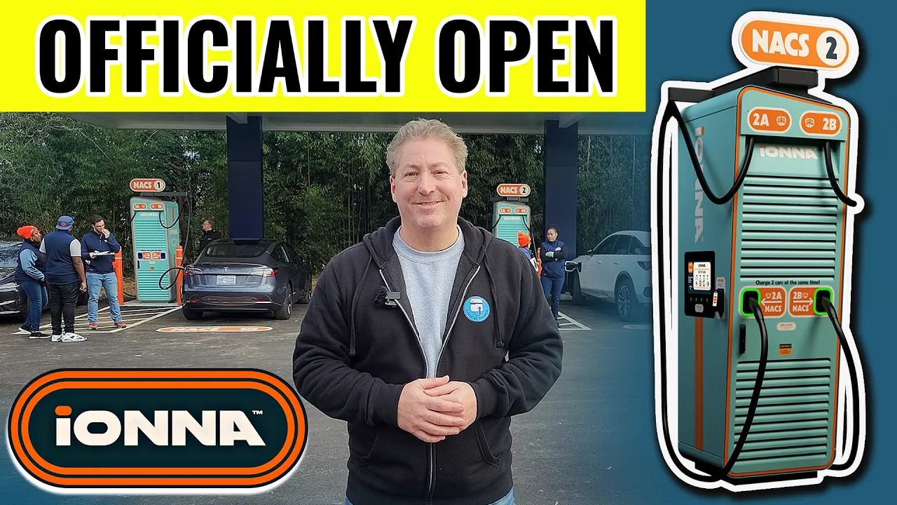 The IONNA EV Charging Is Officially Open - I Attend The Ribbon Cutting Ceremony