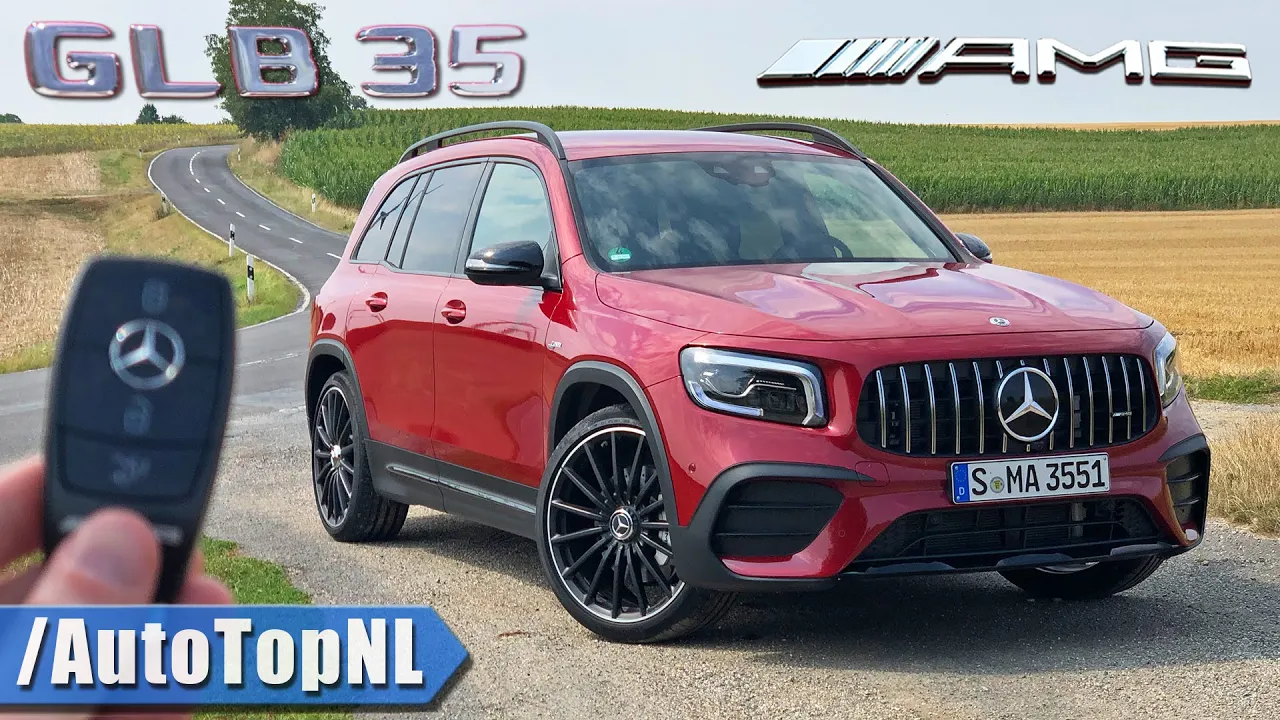 Mercedes-AMG GLB 35 4Matic REVIEW on AUTOBAHN [NO SPEED LIMIT] by AutoTopNL