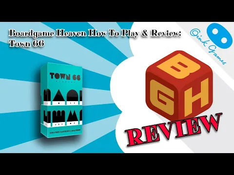 Boardgame Heaven How To Play & Review 177 - Town 66 (Oink Games)