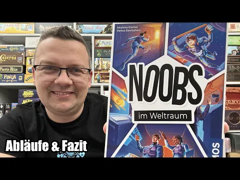 Noobs im Weltraum (Kosmos) - Rätselspiel und Abenteuer im All mit Losspielregel ab 10 Jahren