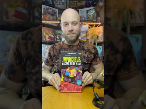 Invincible: escape from mars unboxing #boardgame #superhero #unboxing #invincible
