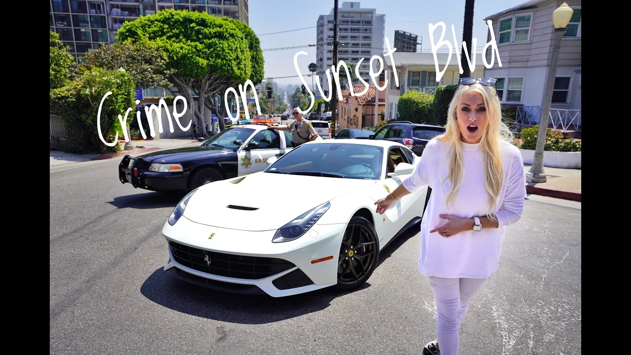 Crashing a Mansion & Crime Scene | Ferrari F12