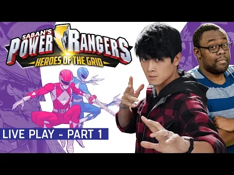 Power Rangers Heroes Of The Grid Live Play - Peter Sudarso and Andre Meadows!