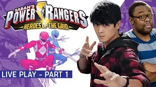 Power Rangers Heroes Of The Grid Live Play - Peter Sudarso and Andre Meadows!