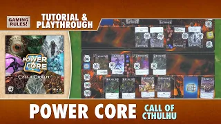 Power Core: Call of Cthulhu - Tutorial & Playthrough