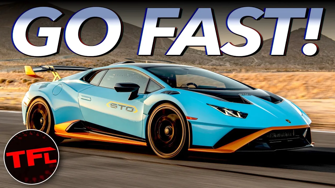 The Lamborghini Huracán STO Is So Fast It Scared The ... Out Of Me!