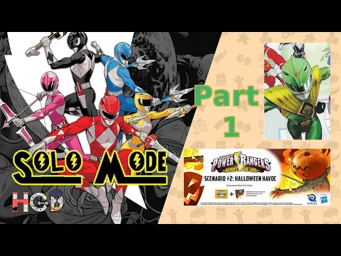 Halloween Havoc PART 1 - Power Rangers Heroes of the Grid SOLO Play