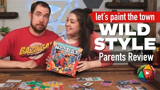 Real Time Set Collection with Graffiti! | Wildstyle Board Game Review | Pandasaurus Games