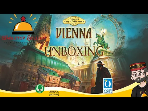 Unboxing Vienna, Game five in the Stefan Felt City Collection from Queen Games, An update to La Isla