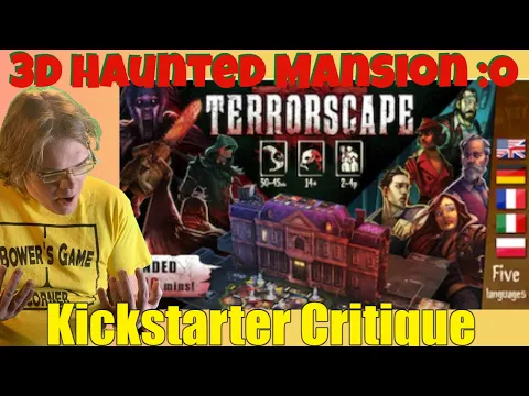 Terrorscape - The immersive horror boardgame for 2-4 players - Kickstarter Critique Review