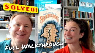 Unlock Short: Sherlock Holmes - full walkthrough and solution with Dr Gareth and Laura