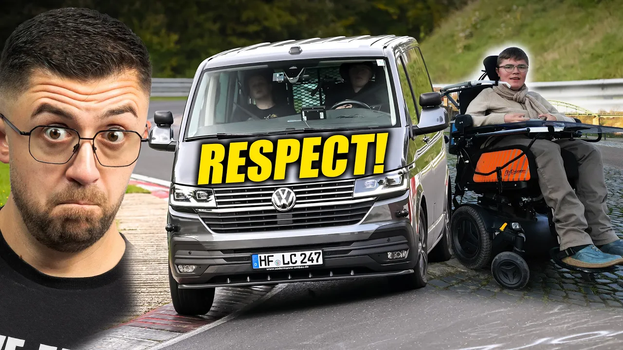 They Said He Could Not Drive. He Did the Nürburgring with A JOYSTICK!