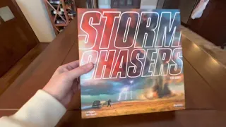 Storm Chasers (Buffalo Games) - Unboxing, just to get it to the table . . .