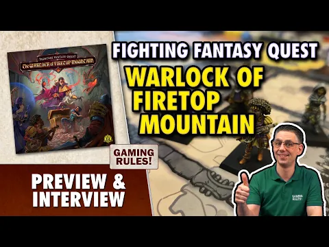 Fighting Fantasy Quest: Warlock of Firetop Mountain - Sneak Preview & Interview