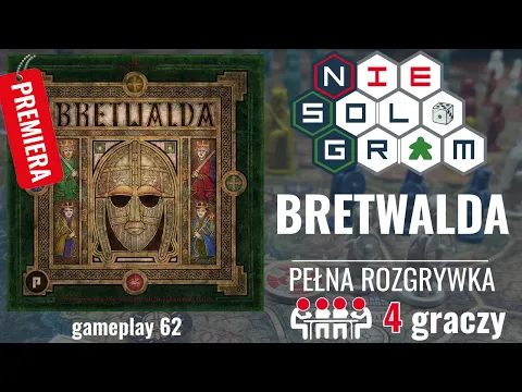 BRETWALDA | pełna rozgrywka na 4 graczy | PREMIERA | zasady gry