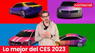 ¿Serán así los coches del futuro? | Lo mejor del CES 2023 | Novedades en español | coches.net