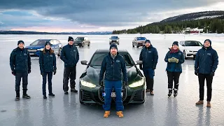 Seks elbiler i den tøffeste vintertesten noensinne!