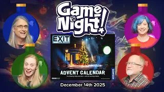 GameNight! 24 Days of Christmas Day 14 - Exit: The Game Advent Calendar - The Missing Hollywood Star