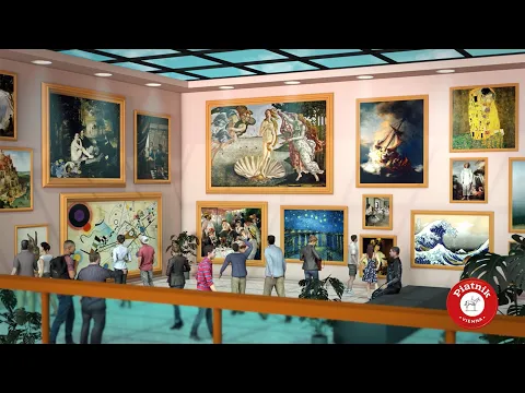 ART GALLERY - family game - Teaser (EN) Piatnik
