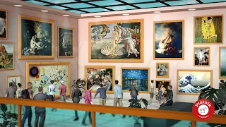 ART GALLERY - family game - Teaser (EN) Piatnik