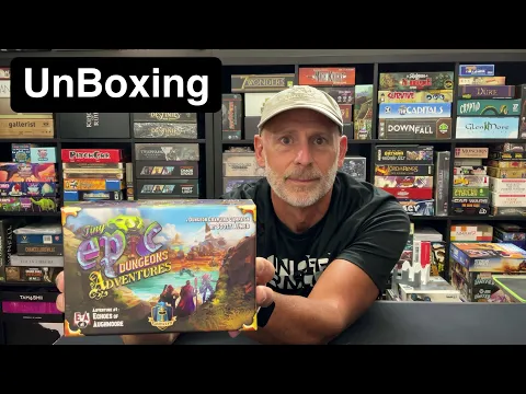 Tiny Epic Dungeons Adventures: Deluxe Edition (UnBoxing)