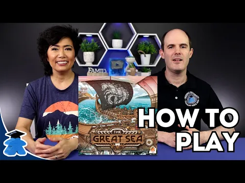The Great Sea - Official How to Play. Complete, Clear, Concise Board Game Tutorial