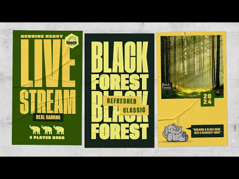 Black Forest - 3p Teaching, Play-through, & Roundtable Discussion by Heavy Cardboard