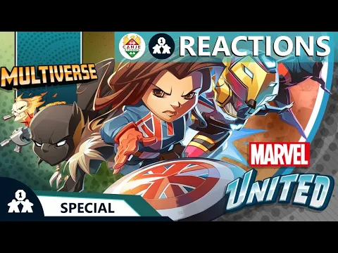 Marvel United | Reaction to Multiverse News | with Steve & Canje Studios