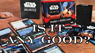Star Wars Unlimited - First Impressions - Is It Any Good? Pre-Release Review