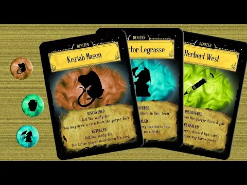 Denizens of Lovecraft Country for Pandemic: Reign of Cthulhu