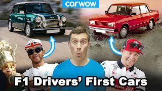 F1 drivers' first ever road cars revealed... You'll be surprised!