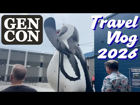 Gen Con Travel Vlog 2026