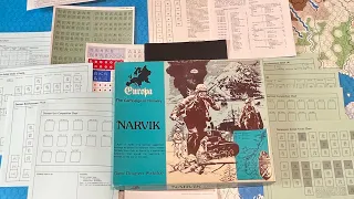 Narvik: The Campaign in Norway, 1940 (GDW) - (Re)Unboxing and Overview