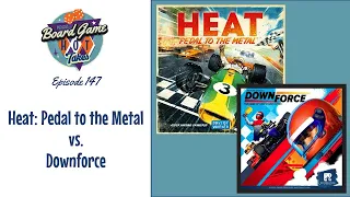 Heat: Pedal to the Metal Vs. Downforce Board Game Reviews