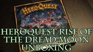 HeroQuest Rise of the Dread Moon Unboxing