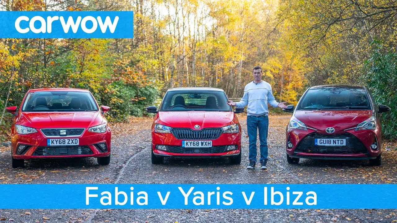 Skoda Fabia vs Toyota Yaris vs SEAT Ibiza 2019 - which is the best small car?