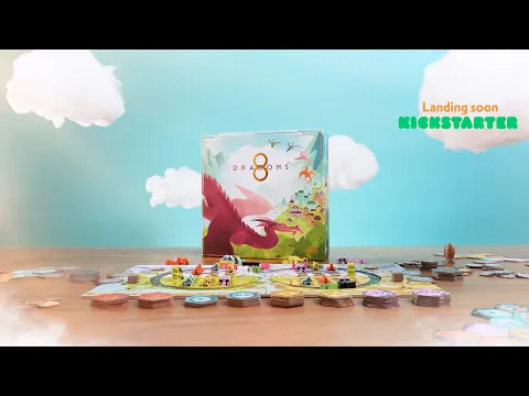 8 Dragons | Board Game Teaser 02 | Dragon Swarm Placement meets Lair Building