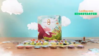 8 Dragons | Board Game Teaser 02 | Dragon Swarm Placement meets Lair Building