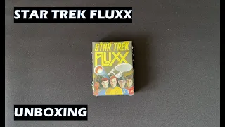 Unboxing Star Trek Fluxx card game