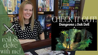 DUNGEONS OF THE OAK DELL | Preview & Overview (PnP Dice Game)